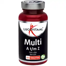 De Online Drogist Lucovitaal multi a t/m z tabletten 60tb aanbieding