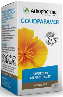 De Online Drogist Arkocaps goudpapaver capsules 150cp aanbieding