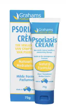 De Online Drogist Grahams natural psoriasis crème 75gr aanbieding