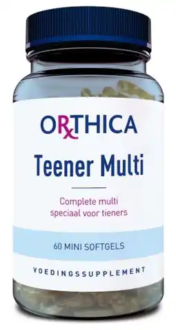 De Online Drogist Orthica teener multi softgels 60cp aanbieding