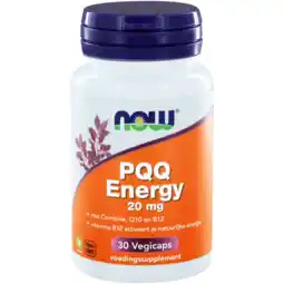 De Online Drogist Now pqq energy 20mg capsules 30cp aanbieding