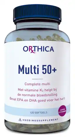 De Online Drogist Orthica multi 50+ softgels 120sg aanbieding