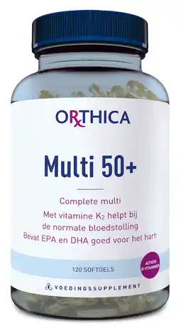 De Online Drogist Orthica multi 50+ softgels 120sg aanbieding