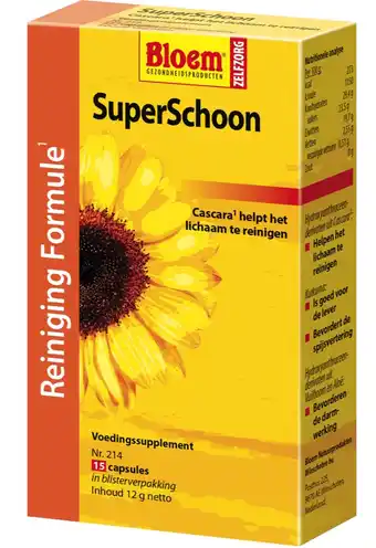 De Online Drogist Bloem superschoon capsules 15cp aanbieding