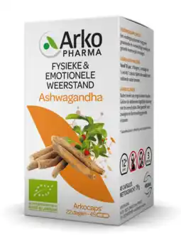 De Online Drogist Arkocaps biologische ashwaganda capsules 45cp aanbieding