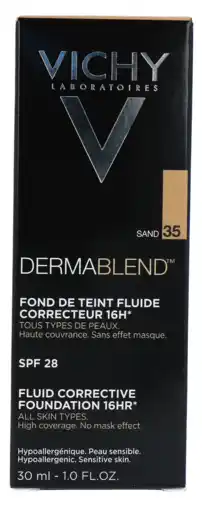 De Online Drogist Vichy dermablend corrigerende foundation 35 sand 30ml aanbieding