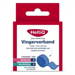 De Online Drogist Heltiq vingerverband 4mx2,5cm 1st aanbieding