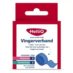 De Online Drogist Heltiq vingerverband 4mx2,5cm 1st aanbieding