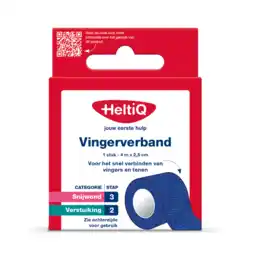 De Online Drogist Heltiq vingerverband 4mx2,5cm 1st aanbieding