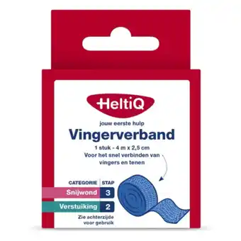 De Online Drogist Heltiq vingerverband 4mx2,5cm 1st aanbieding