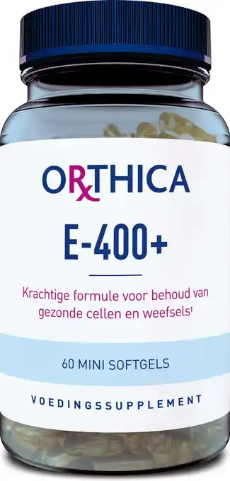 De Online Drogist Orthica e400+ softgels 60cp aanbieding