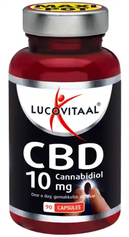 De Online Drogist Lucovitaal cbd cannabidiol 10mg capsules 90cp aanbieding