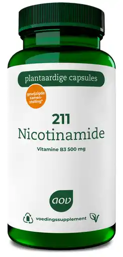 De Online Drogist Aov 211 nicotinamide 500mg 60vcp aanbieding