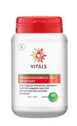 De Online Drogist Vitals mannenformule pro prostaat capsules 60cp aanbieding