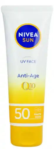 De Online Drogist Nivea sun anti-age gezichtszonnecrème spf50 50ml aanbieding