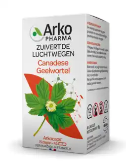 De Online Drogist Arkocaps canadese geelwortel capsules 45cp aanbieding