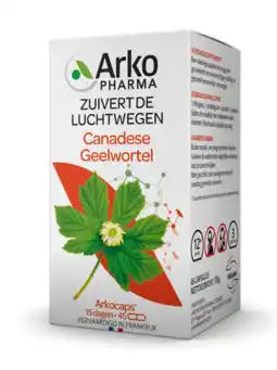 De Online Drogist Arkocaps canadese geelwortel capsules 45cp aanbieding