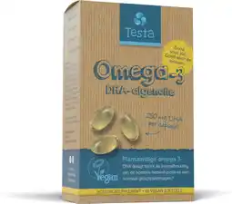 De Online Drogist Testa algenolie omega-3 dha capsules 60sg aanbieding