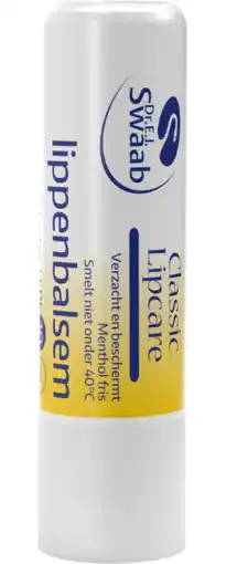 De Online Drogist Dr swaab lippenbalsem classic 4,8gr aanbieding