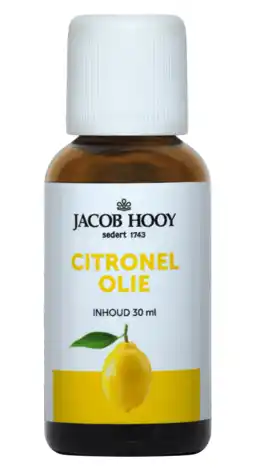 De Online Drogist Jacob hooy citronel olie 30ml aanbieding