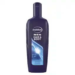De Online Drogist Andrelon men hair & body shampoo 300ml aanbieding