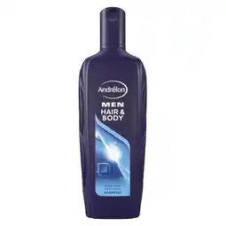 De Online Drogist Andrelon men hair & body shampoo 300ml aanbieding