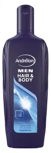 De Online Drogist Andrelon men hair & body shampoo 300ml aanbieding
