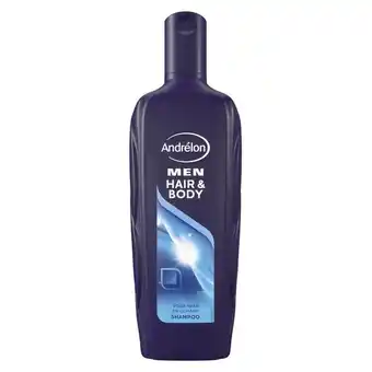 De Online Drogist Andrelon men hair & body shampoo 300ml aanbieding