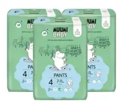 De Online Drogist Muumi baby ecologische luierbroekjes 4 maxi voordeelverpakking 3x40st aanbieding