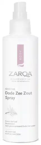 De Online Drogist Zarqa dode zee zout spray sensitive 200ml aanbieding