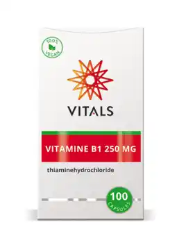 De Online Drogist Vitals vitamine b1 250mg capsules 100cp aanbieding