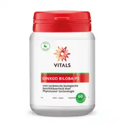 De Online Drogist Vitals ginkgo biloba ps 480mg 60tb aanbieding