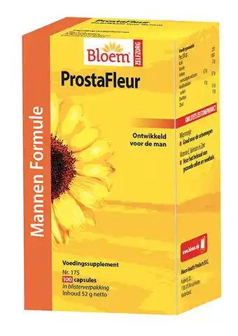 De Online Drogist Bloem prostafleur capsules 100cp aanbieding