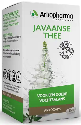 De Online Drogist Arkocaps javaanse thee capsules 150cp aanbieding