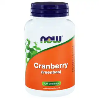 De Online Drogist Now cranberry capsules 100st aanbieding