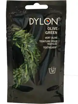 De Online Drogist Dylon textielverf handwas 34 olivegreen 50gr aanbieding