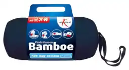 De Online Drogist Lucovitaal bamboe pinda kussen blauw 1st aanbieding