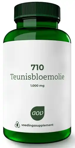 De Online Drogist Aov 710 teunisbloemolie 1000mg capsules 60cp aanbieding