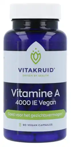 De Online Drogist Vitakruid vitamine a 4000ie vegan capsules 100vcp aanbieding