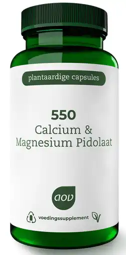 De Online Drogist Aov 550 calcium & magnesium pidolaat vegacaps 90vcp aanbieding