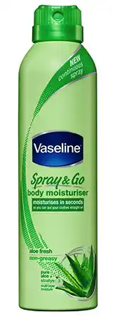 De Online Drogist Vaseline aloe vera bodylotion spray 190ml aanbieding