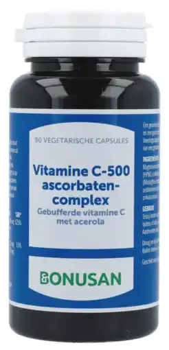 De Online Drogist Bonusan vitamine c-500 ascorbatencomplex capsules 90vcp aanbieding