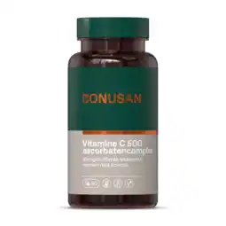 De Online Drogist Bonusan vitamine c-500 ascorbatencomplex capsules 90vcp aanbieding