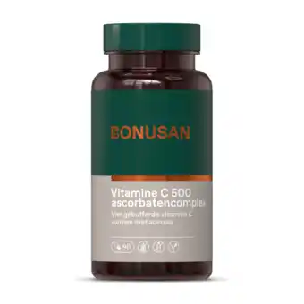 De Online Drogist Bonusan vitamine c-500 ascorbatencomplex capsules 90vcp aanbieding