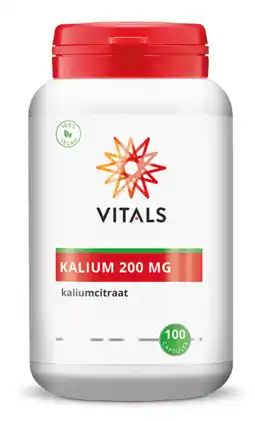 De Online Drogist Vitals kalium 200mg capsules 100cp aanbieding