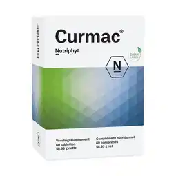 De Online Drogist Nutriphyt curmac tabletten 60tb aanbieding