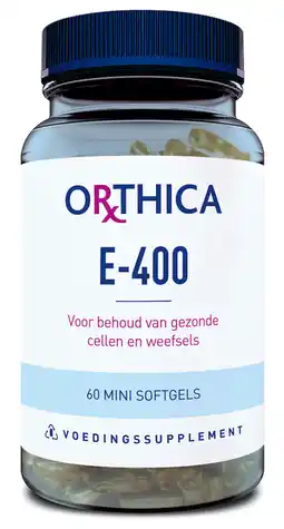 De Online Drogist Orthica e400 softgels 60sg aanbieding