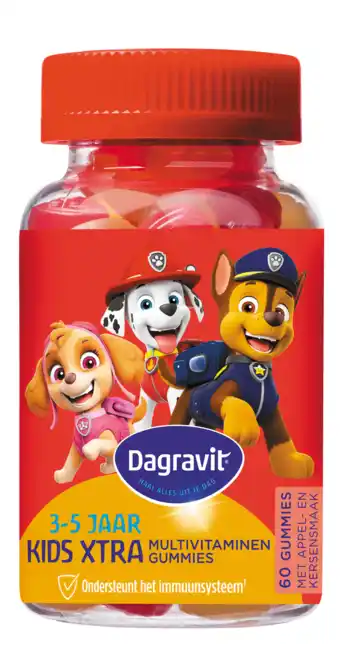 De Online Drogist Dagravit kids xtra multivitaminen gummies 60st aanbieding