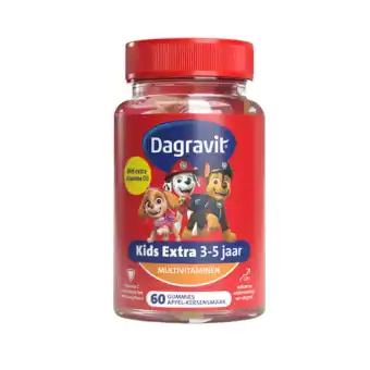 De Online Drogist Dagravit kids xtra multivitaminen gummies 60st aanbieding
