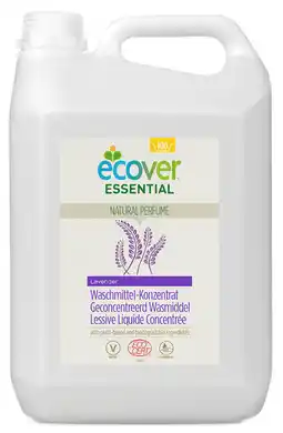 De Online Drogist Ecover essential vloeibaar wasmiddel lavendel 5lt aanbieding